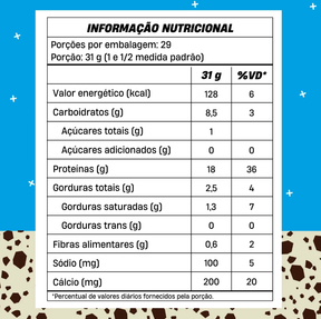 Whey Concentrado +Mu - Cookies'n Cream - Refil 900g
