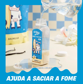 WHEY CONCENTRADO +MU - CHOCOLATE COM AVELÃ - POTE 450G