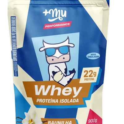 Whey Isolado +Mu Performance - Baunilha - Refil 900g