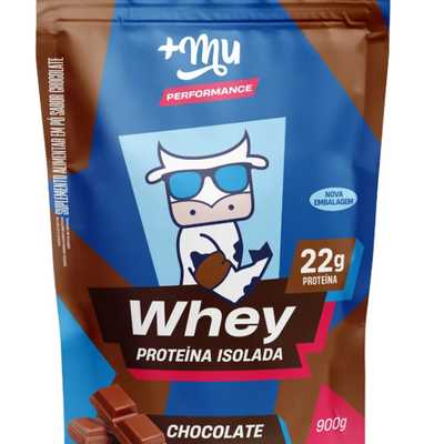 Whey Isolado +Mu Performance - Chocolate - Refil 900g