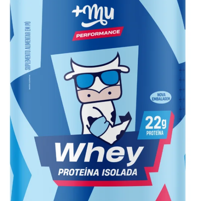 Whey Isolado +Mu Performance - Sem Sabor - Pote 450g