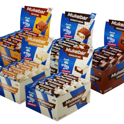 Combo Mukebar +Mu Performance (5 Caixas Sabores Mistos - 60 uni.) - 3600g