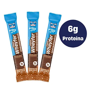 [Lançamento] Combo Chocowheyfer +Mu (5 Caixas Sabores chocolate com coco, chocolate com avelã, chocolate, baunilha e cookies - 60 uni.) - 1200g