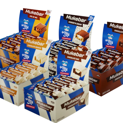 Combo Mukebar +Mu Performance (5 Caixas Sabores Mistos - 60 uni.) - 3600g