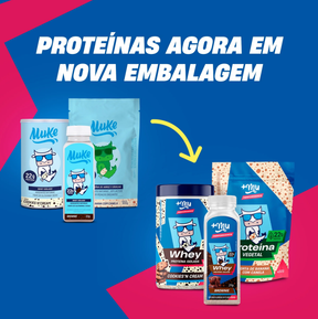 Combo Whey Isolado +Mu Performance - Cookies'n Cream 900g + Mukebar +Mu (Escolha o Sabor)