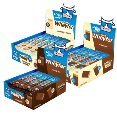 Combo Chocowheyfer +Mu (3 Caixas Sabores Mistos - 36 uni.) - 900g