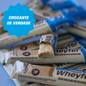 Chocowheyfer +Mu - Chocolate Branco - Caixa 12 unidades - 300g