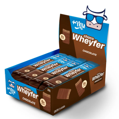 Chocowheyfer +Mu - Chocolate - Caixa 12 unidades - 300g