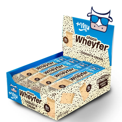 Chocowheyfer +Mu - Cookies'n Cream - Caixa 12 Unidades - 300g